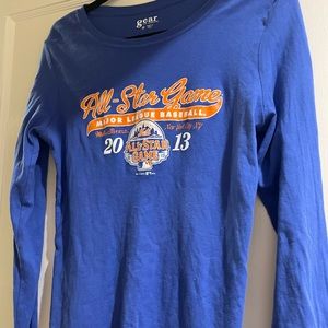 NY Mets All-Star Game Long Sleeve Shirt